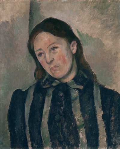 Portrait de Madame Cézanne - Paul Cézanne